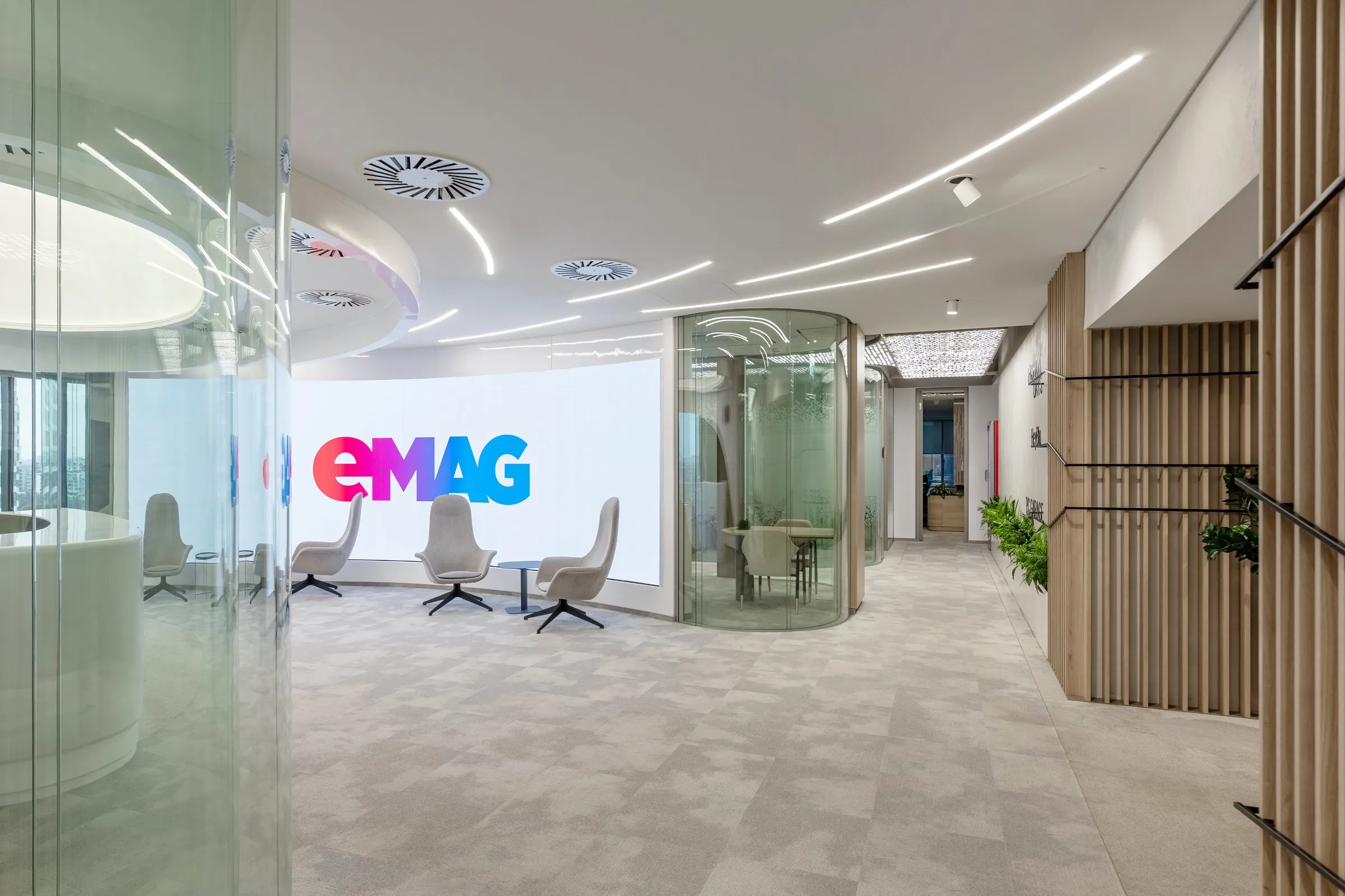 Spațiu de birouri proiectat de Infinity Design Office