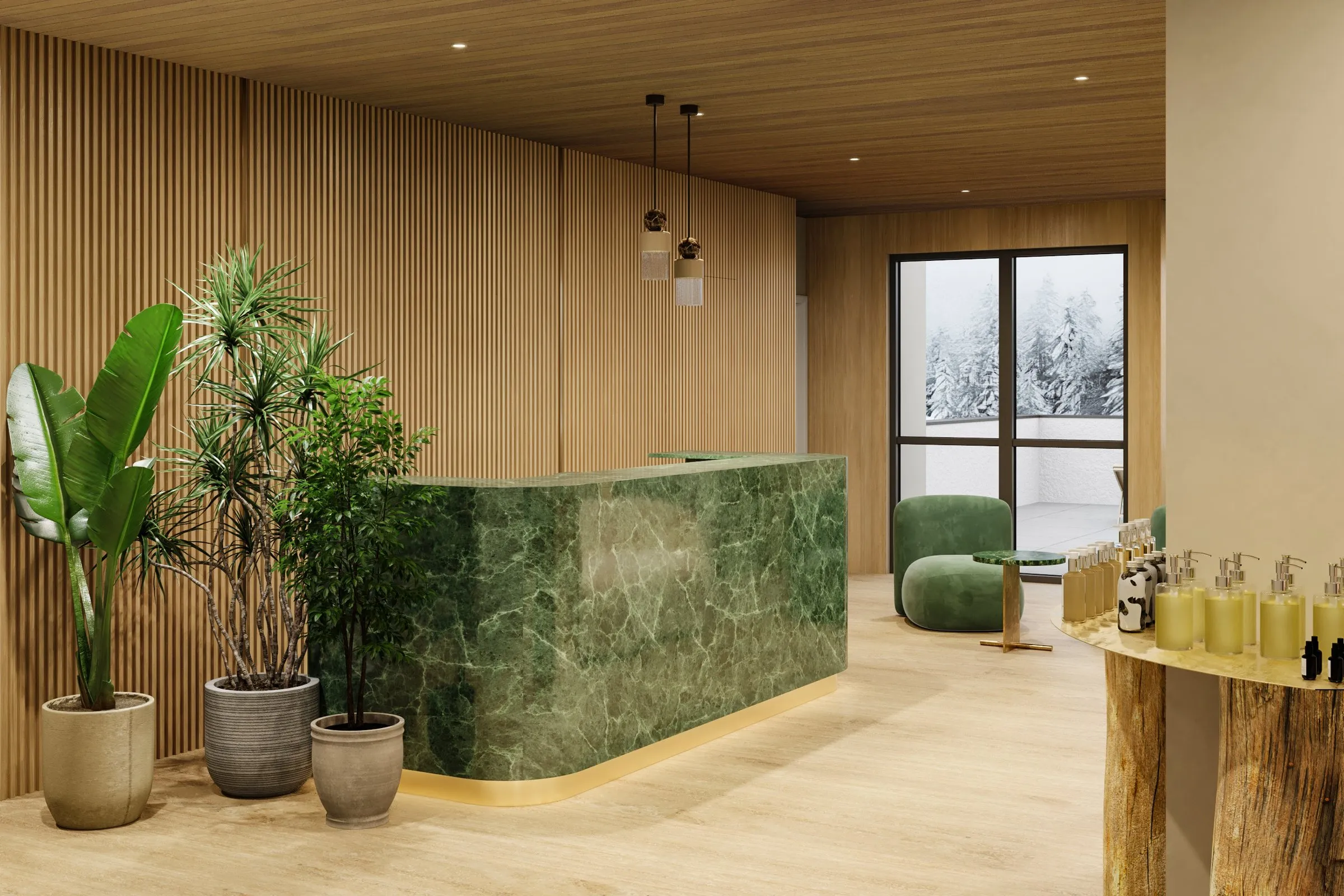 Spațiu de ospitalitate proiectat de Infinity Design Office